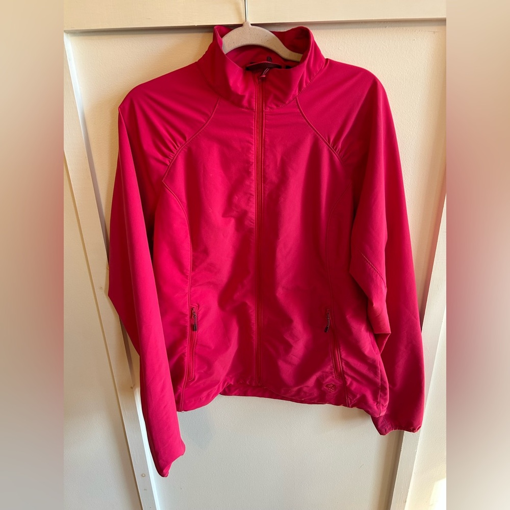 Mountain Hardwear Hot Pink Lightweight soft shell jacket Women’s Large